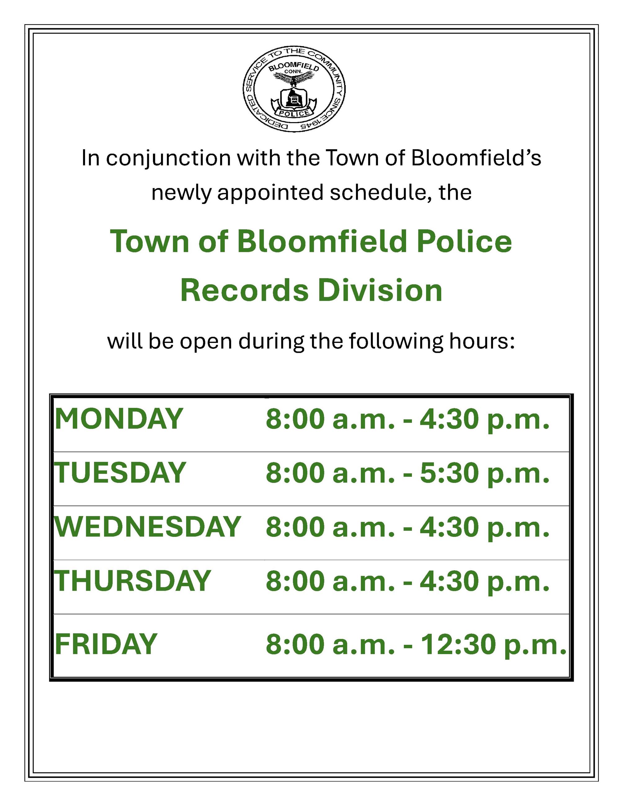 Records New Hours
